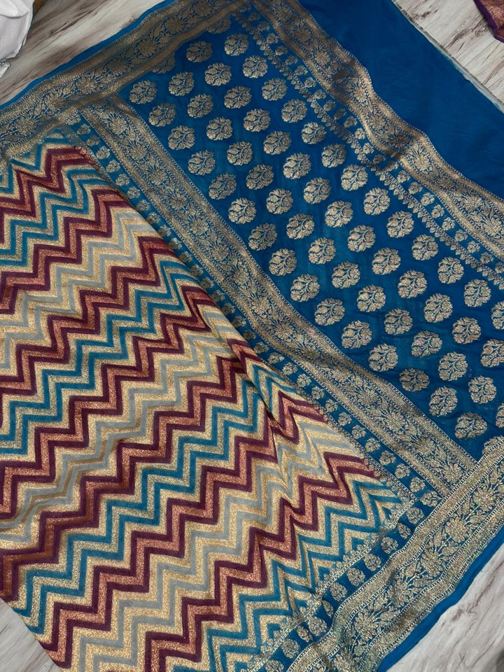 Beautiful Style Banarasi Katan Silk Saree