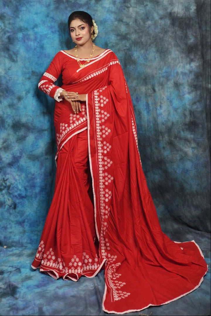 Sugary Glow Cotton Saree