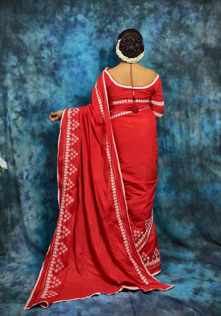 Sugary Glow Cotton Saree