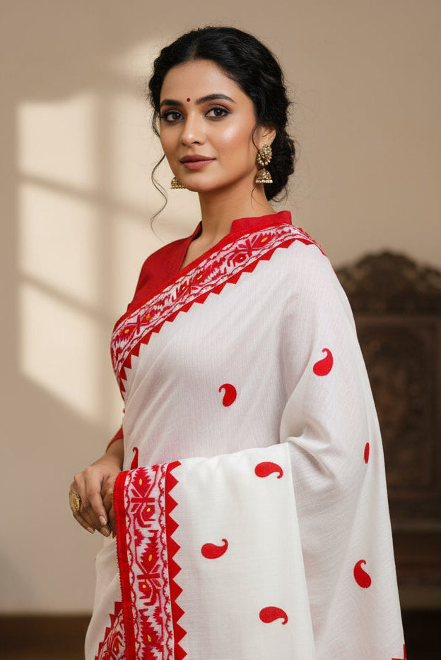Patch Punch - Applique Work Saree