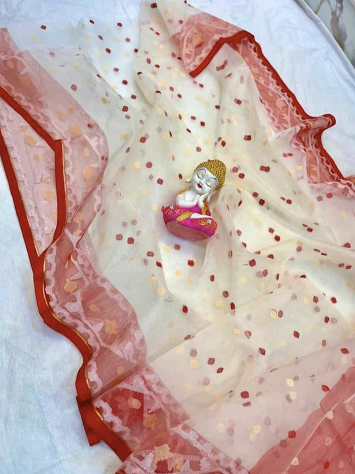 Mayabini Dhakai Jamdani Saree
