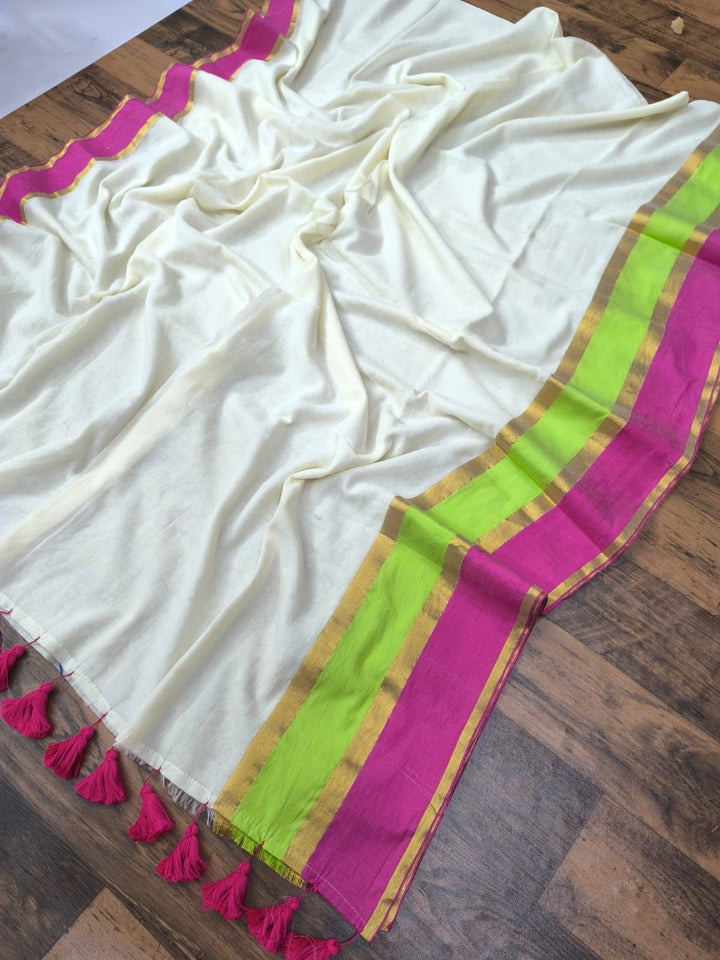 Sundori Romoni Mul Cotton Saree