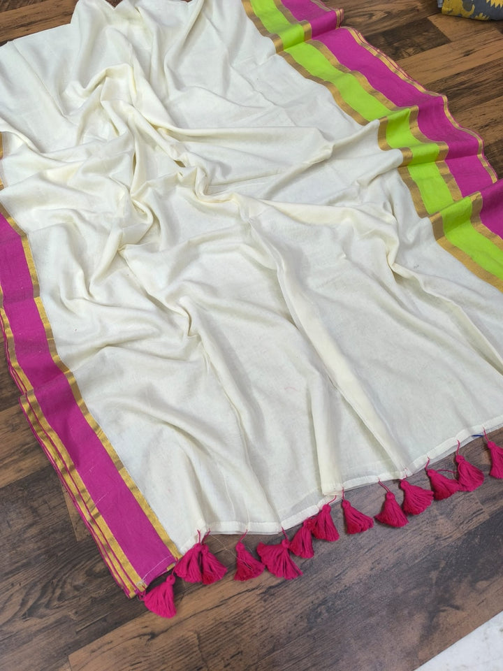 Sundori Romoni Mul Cotton Saree