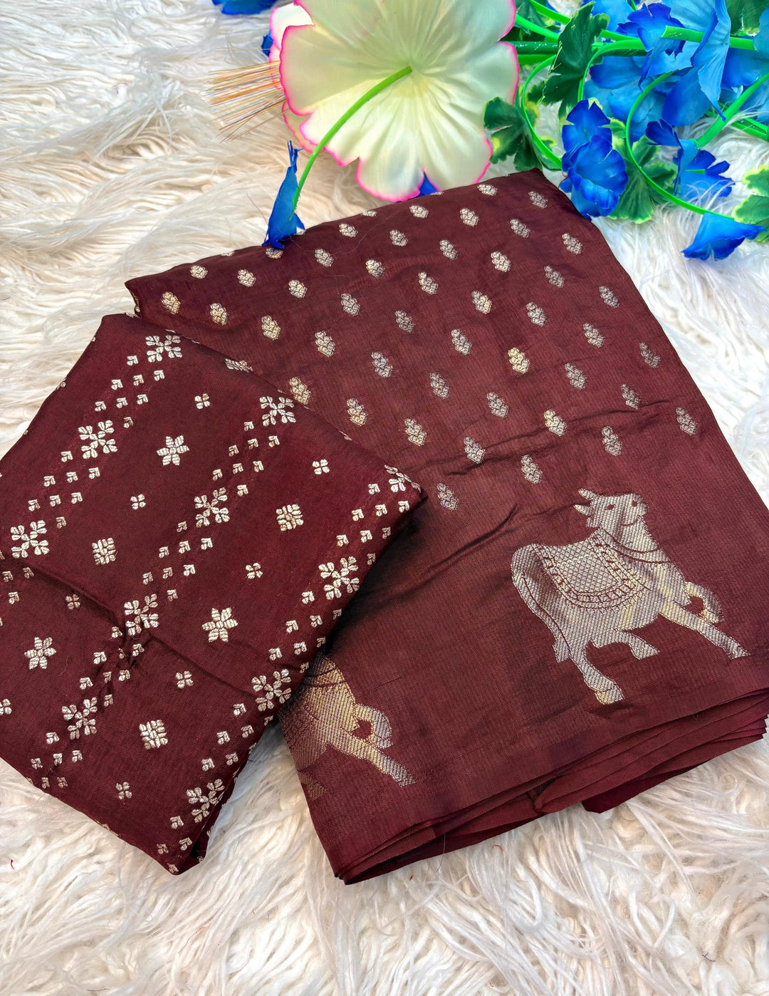 Dewlight Grace Fancy Dola Silk Saree