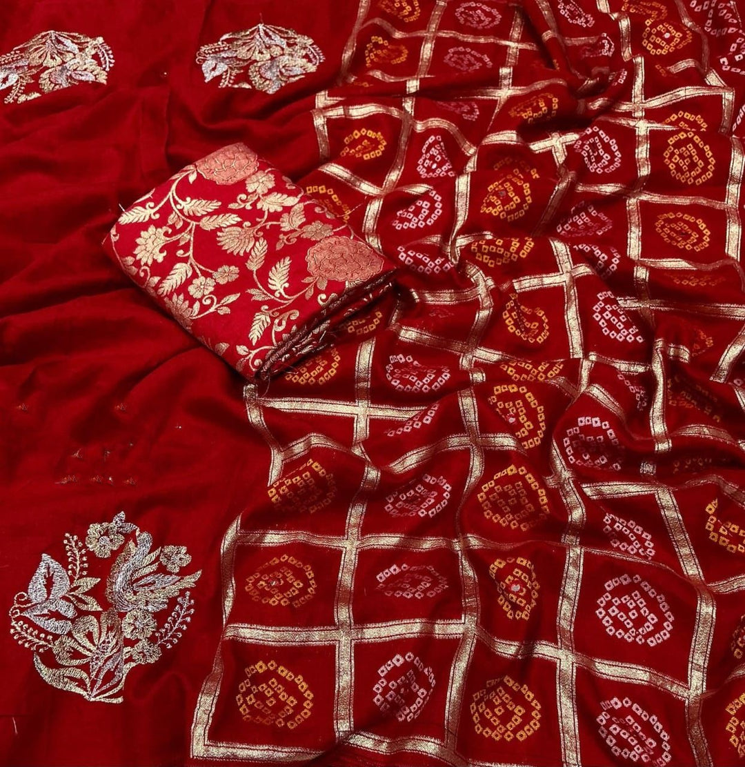 Graceful Vibe Chanderi Cotton Saree