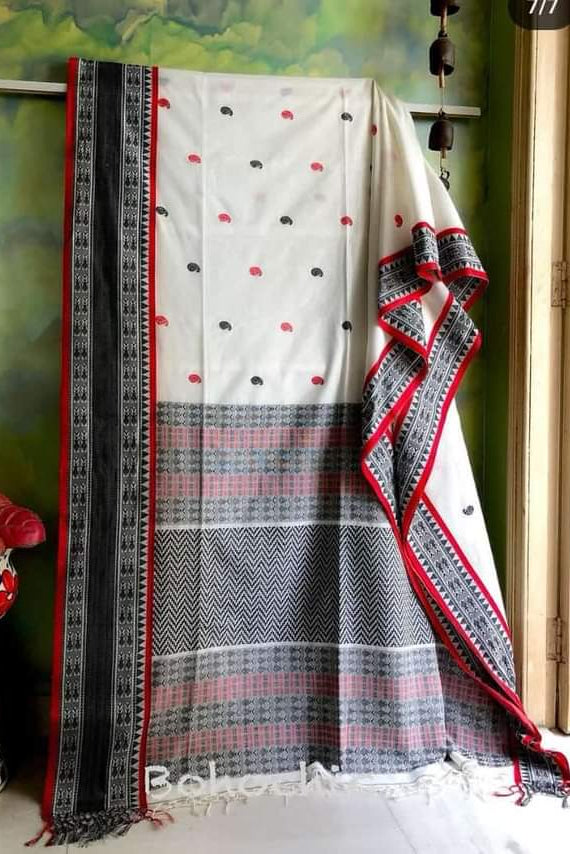 HimaRanga mercerized Cotton Tanchoi Banarasi Saree