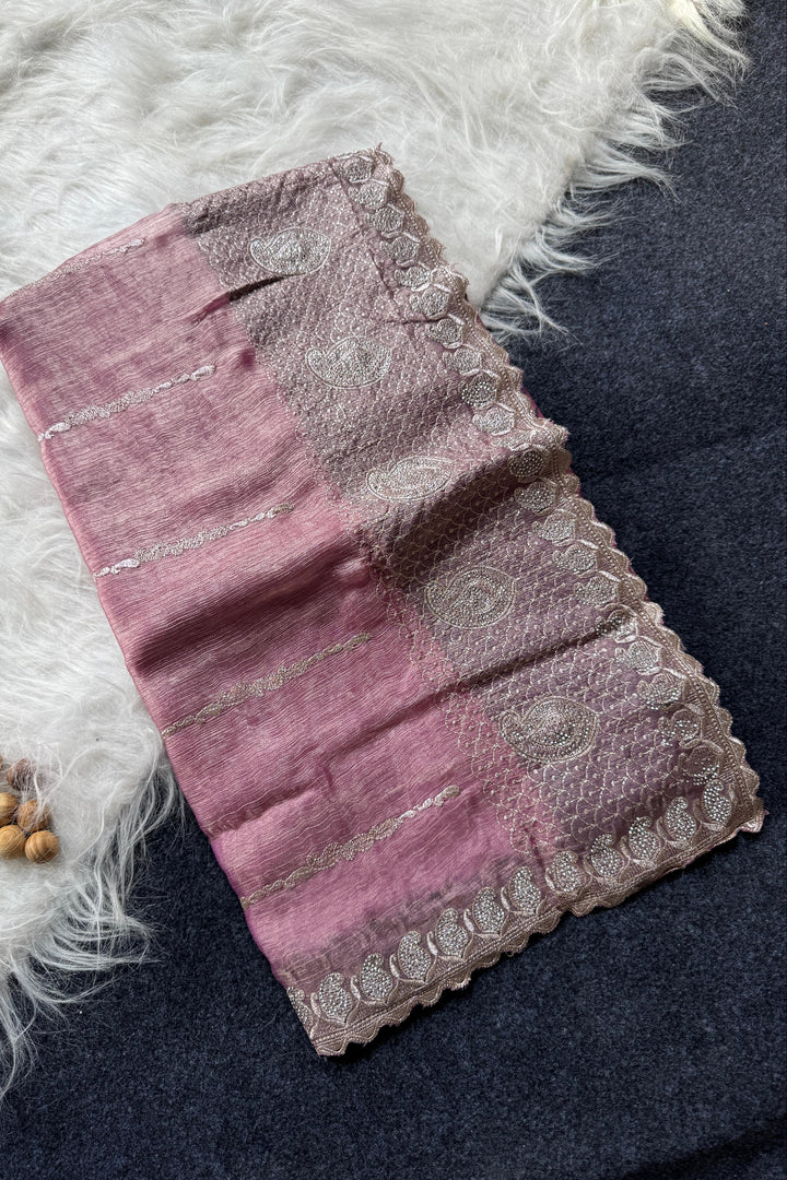 Heavenly Star Fancy Silk Saree