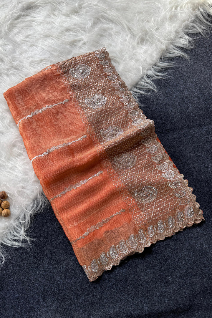 Heavenly Star Fancy Silk Saree