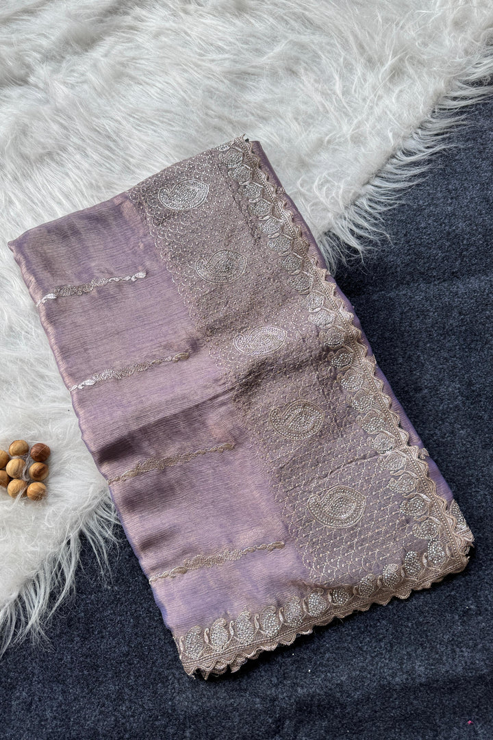 Heavenly Star Fancy Silk Saree