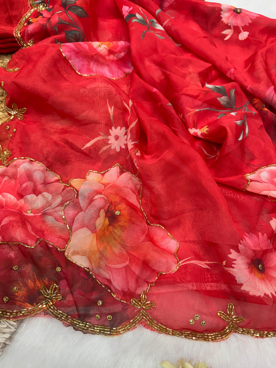 Glow Of Confidence Tabby Silk Saree