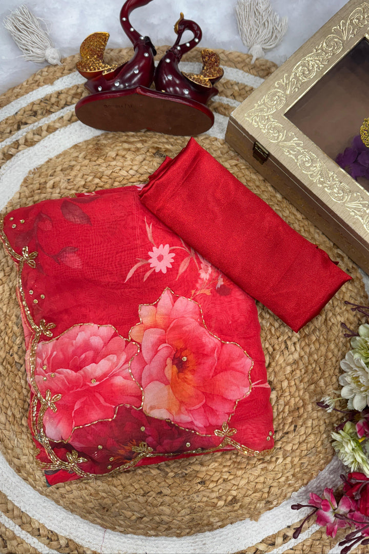 Glow Of Confidence Tabby Silk Saree