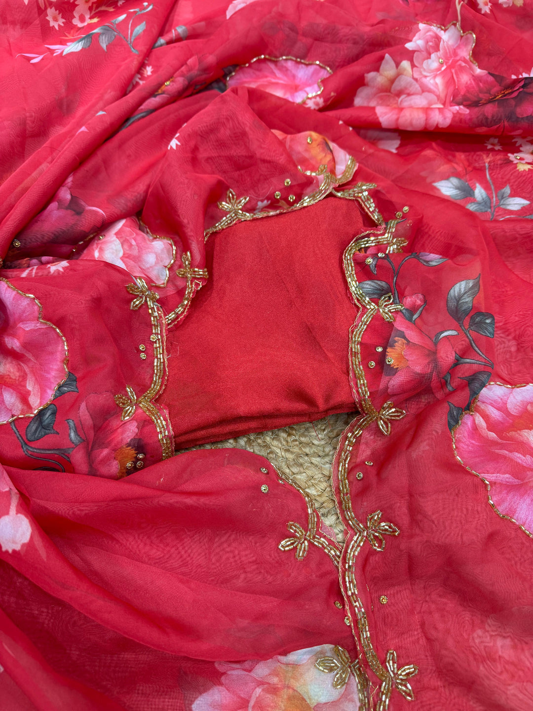 Glow Of Confidence Tabby Silk Saree