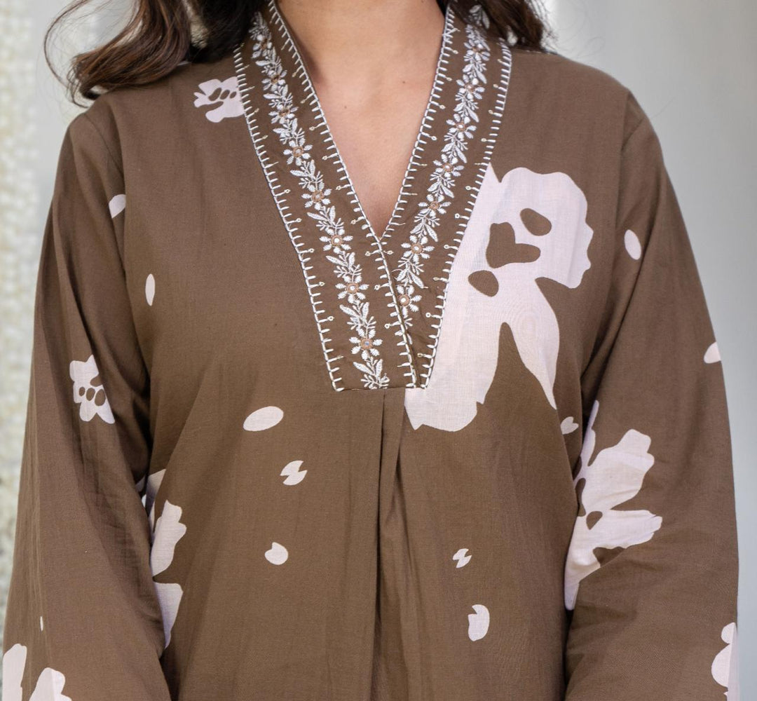 Single Aura Cotton Kurti Set