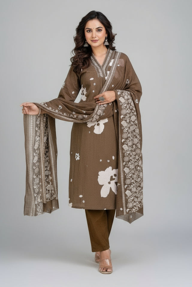 Single Aura Cotton Kurti Set