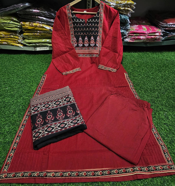 In Fashion Cotton Kurti Set