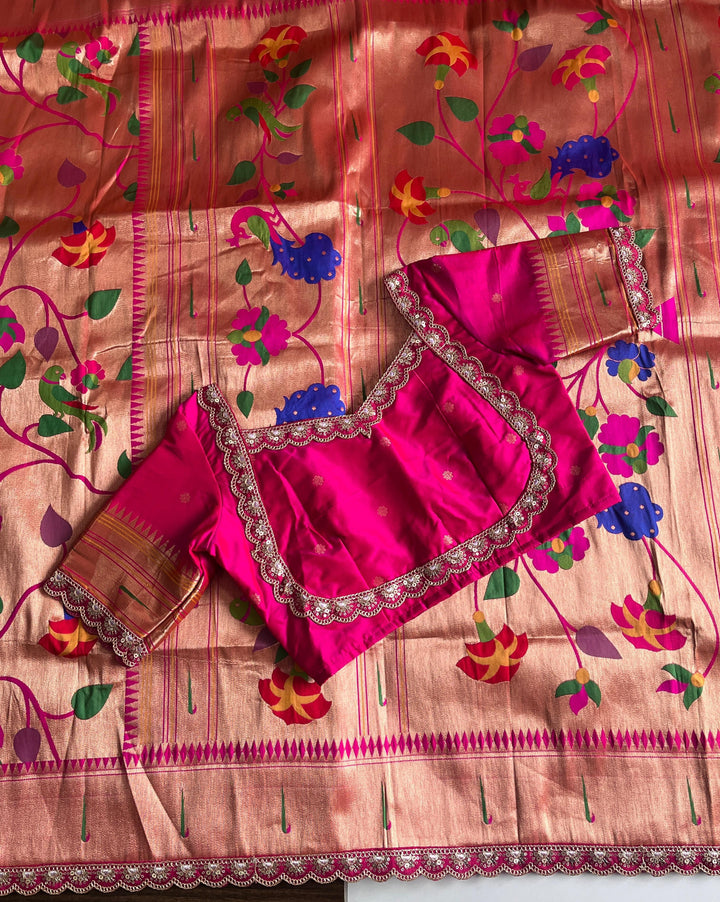 Perfect for Party Banarasi Pattu Saree