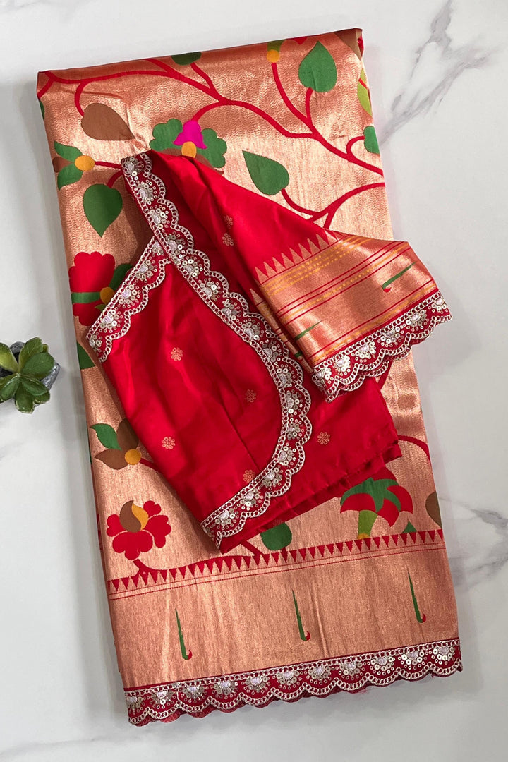 Perfect for Party Banarasi Pattu Saree