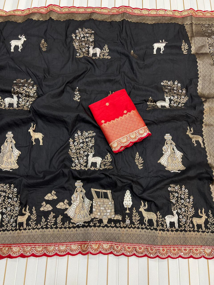 RaagRasika Dola Silk Saree