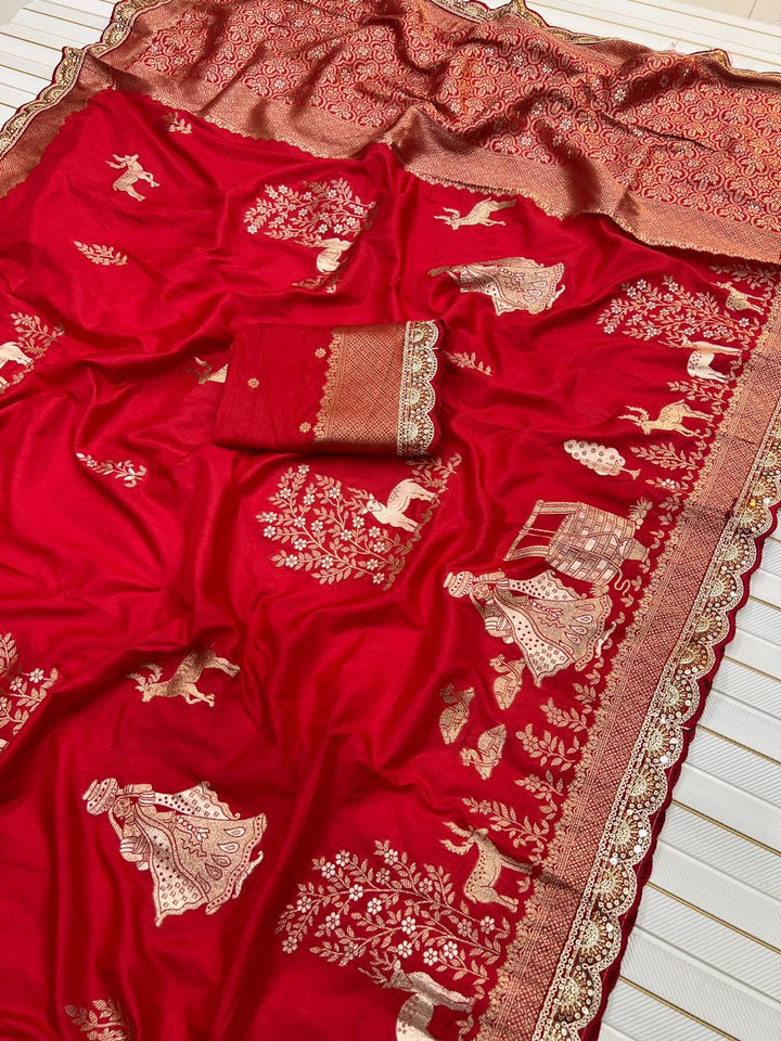 RaagRasika Dola Silk Saree
