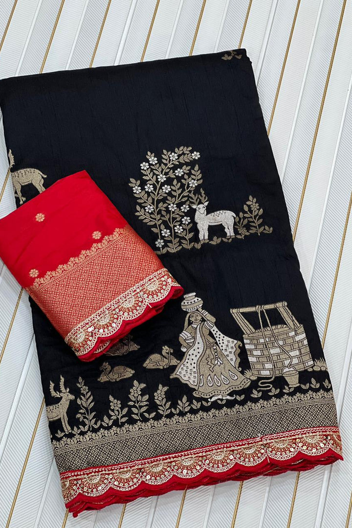 RaagRasika Dola Silk Saree