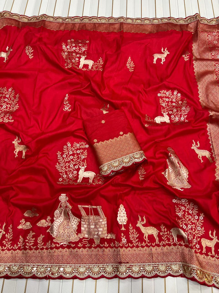 RaagRasika Dola Silk Saree
