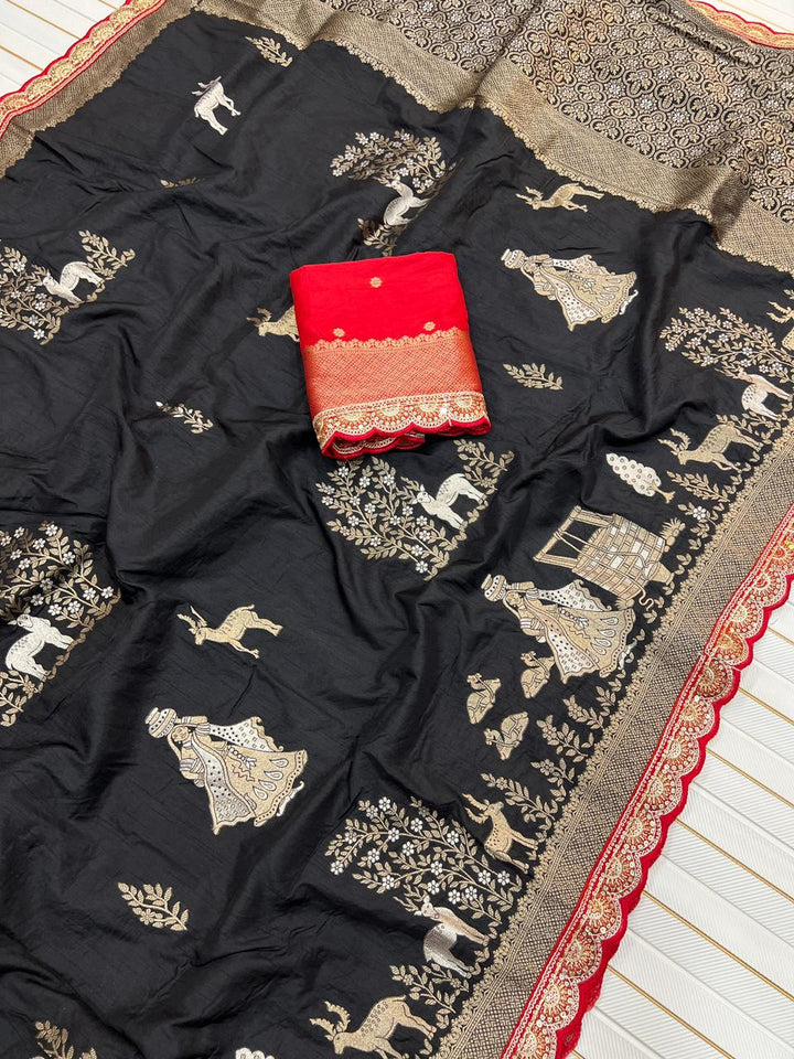 RaagRasika Dola Silk Saree