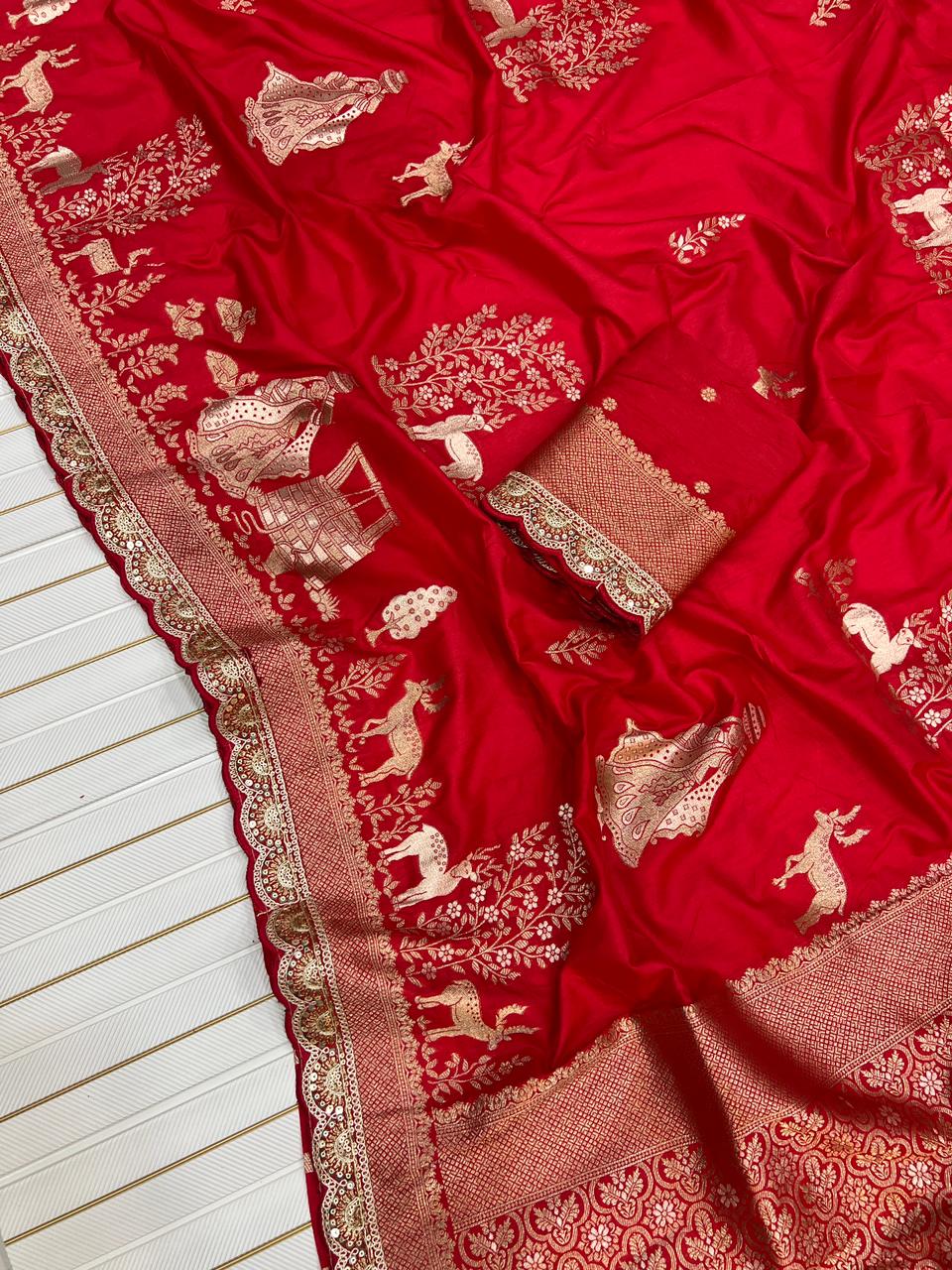 RaagRasika Dola Silk Saree