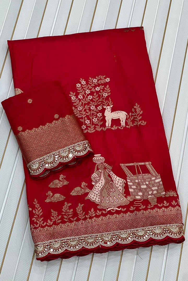 RaagRasika Dola Silk Saree