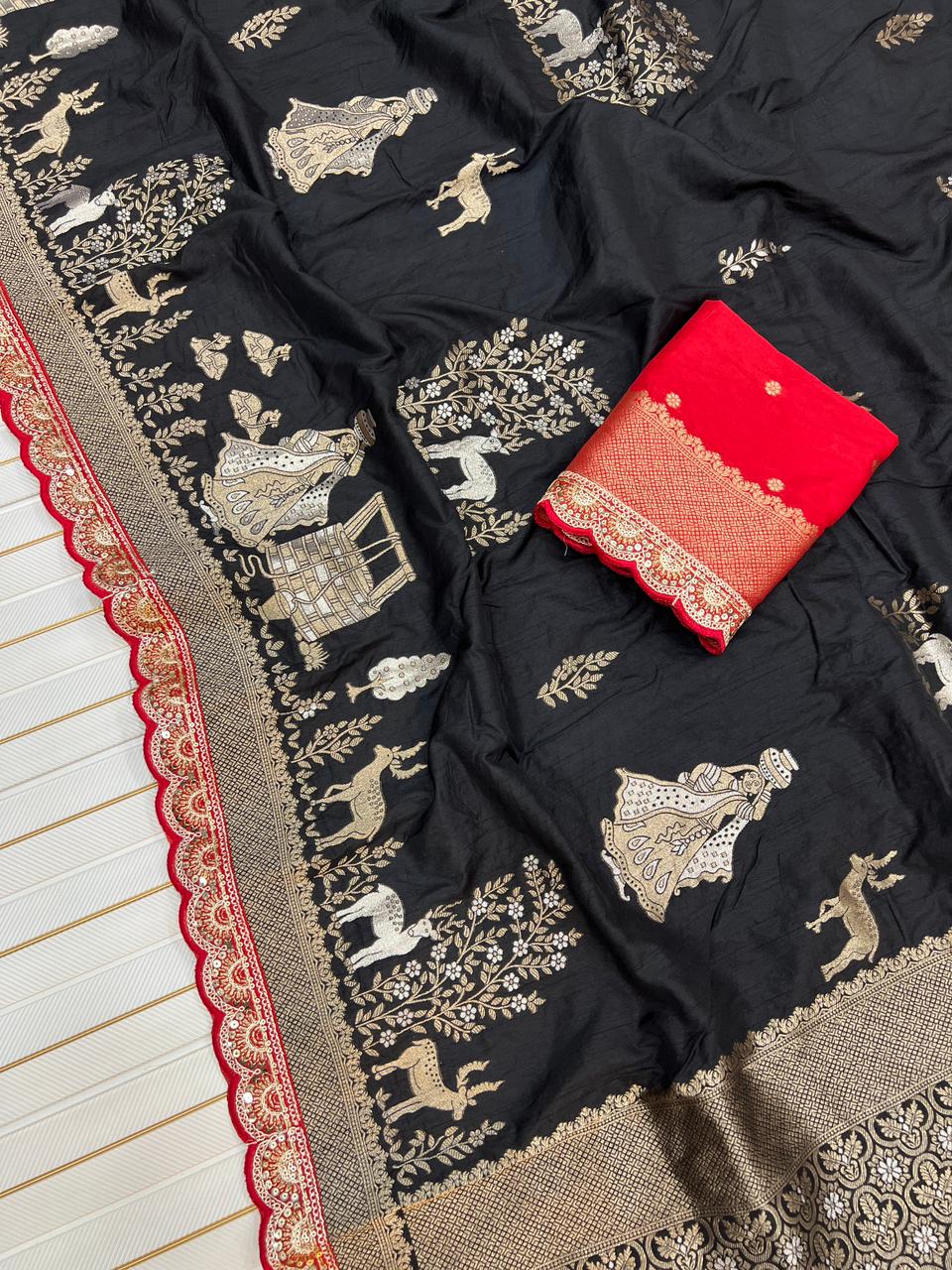 RaagRasika Dola Silk Saree