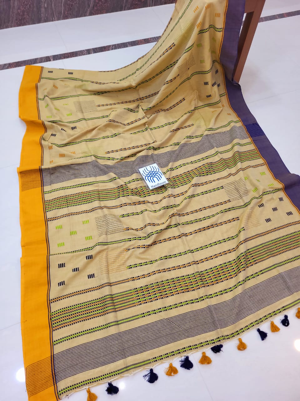 HridayKomol Mercerised Cotton Saree