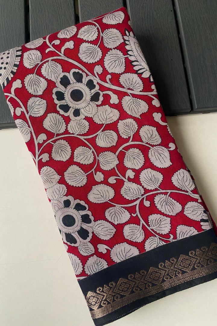 AuraVana Cotton Saree