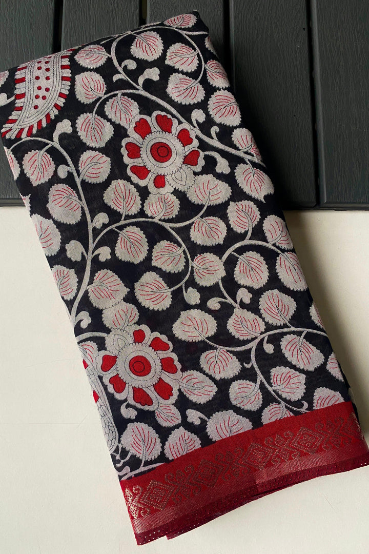 AuraVana Cotton Saree