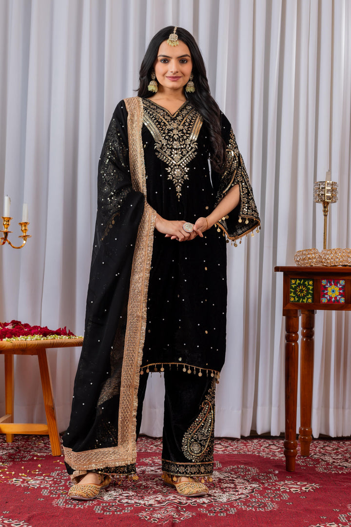 Extra Glitz Of Party- Designer Suit Set