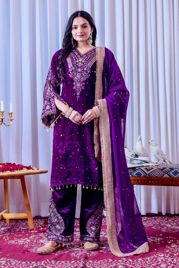 Extra Glitz Of Party- Designer Suit Set
