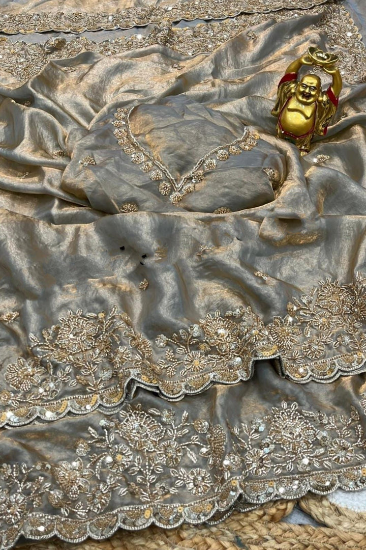 FeatherLoom Fancy Silk Saree