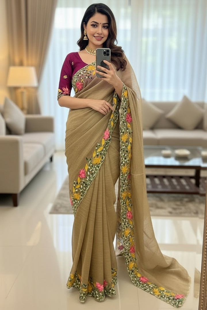 Eternal Spark Fancy Silk Saree