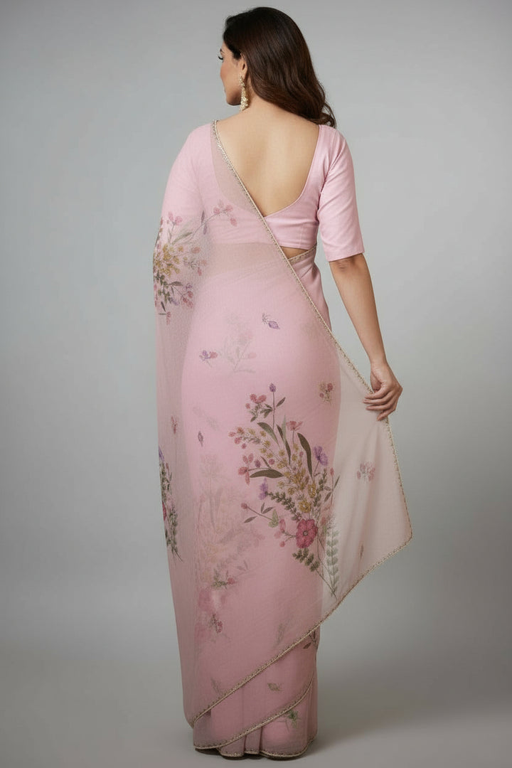 Luminous Craft Tabby Silk Saree