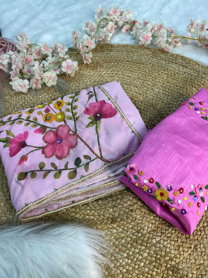 Luminous Craft Tabby Silk Saree