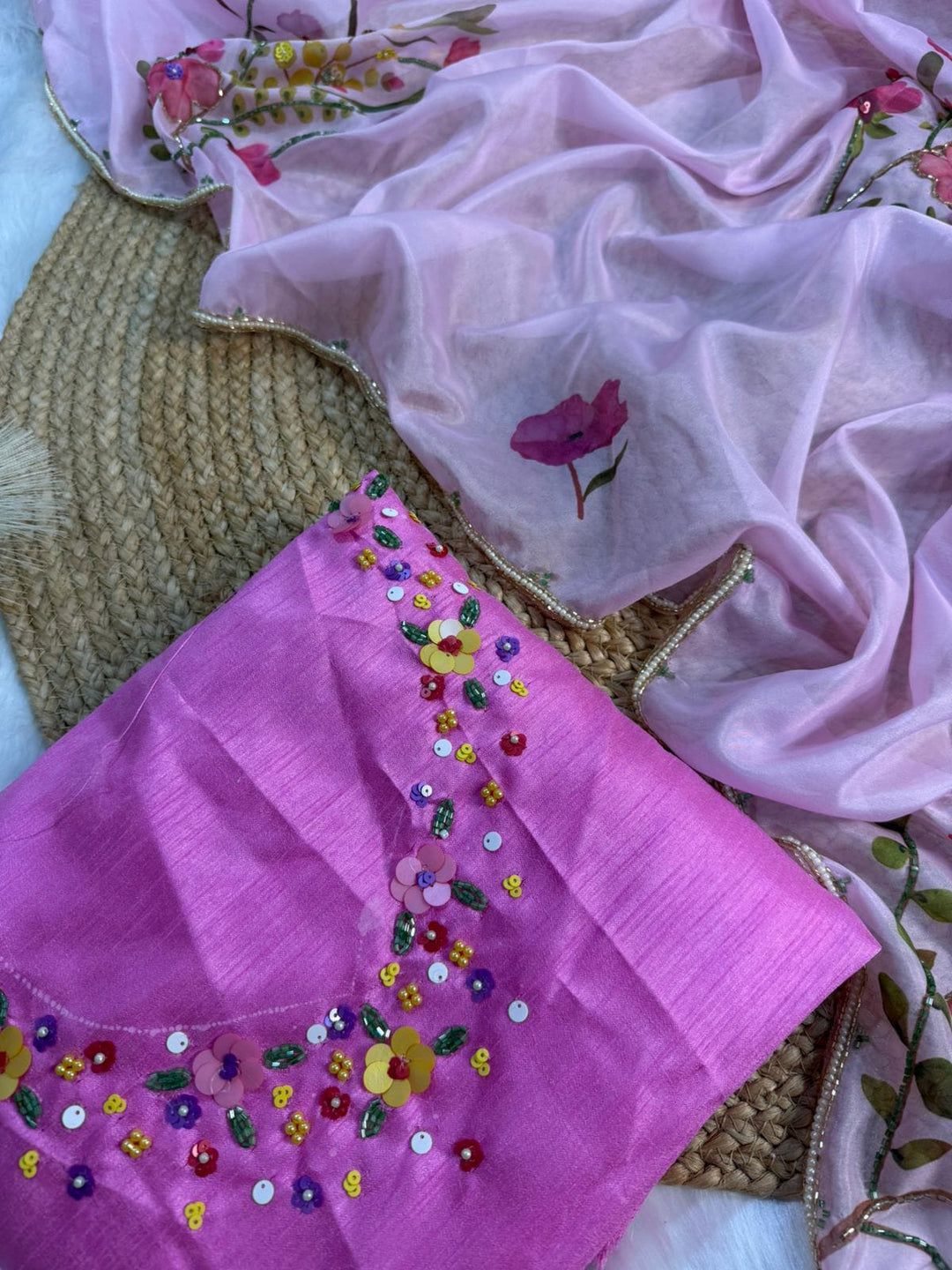 Luminous Craft Tabby Silk Saree