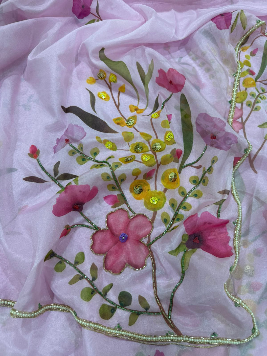 Luminous Craft Tabby Silk Saree