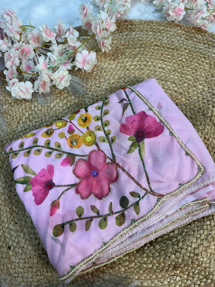 Luminous Craft Tabby Silk Saree