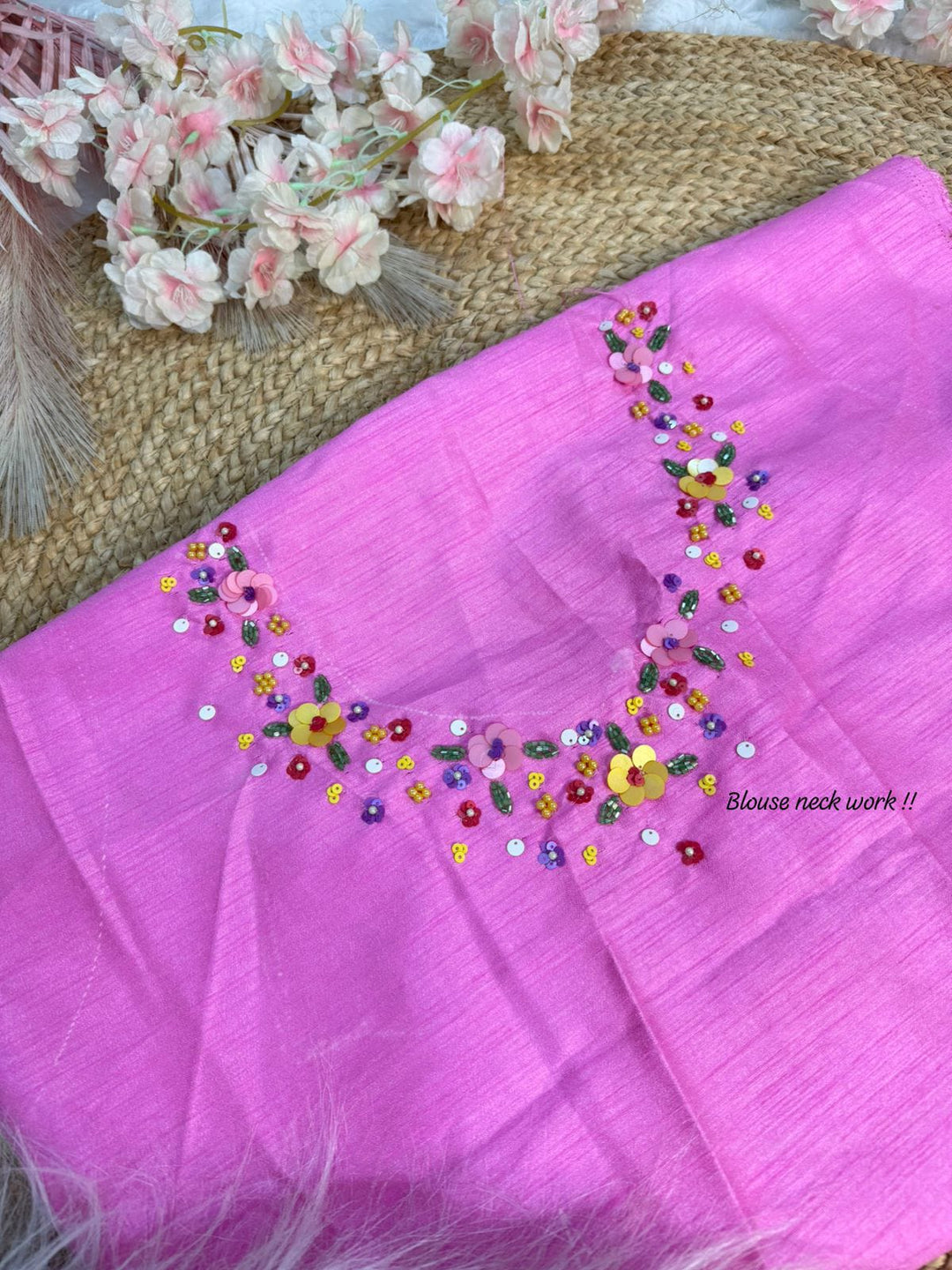 Luminous Craft Tabby Silk Saree