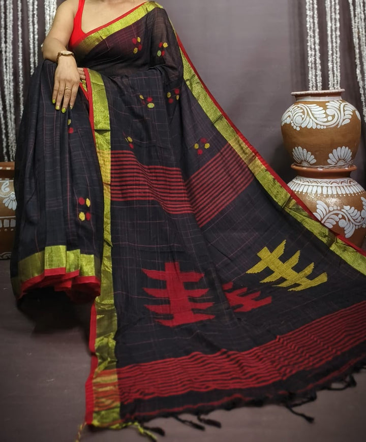 Queen of Wings Khadi Cotton Saree