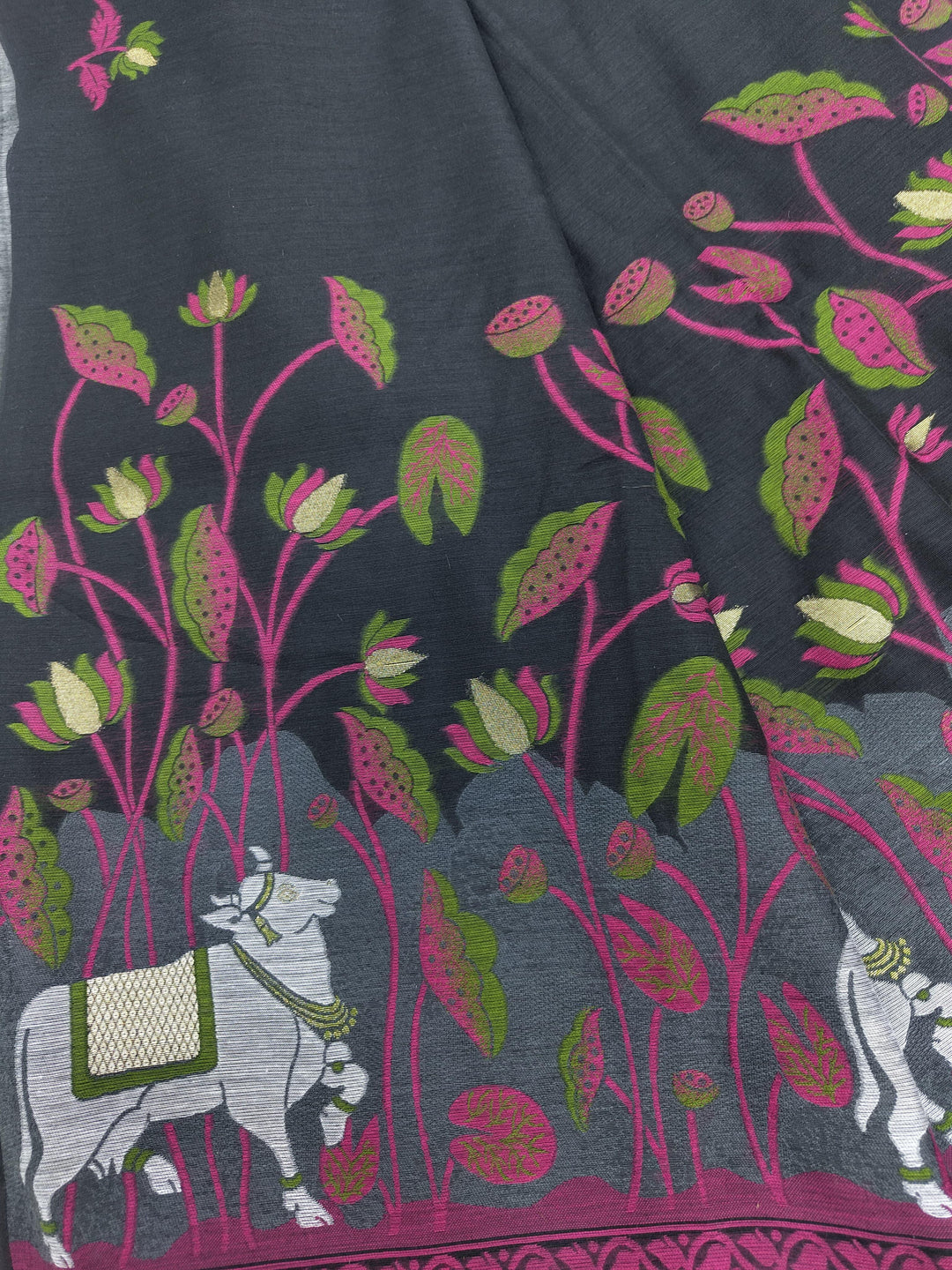 Beauty In Smile Muga Cotton Saree