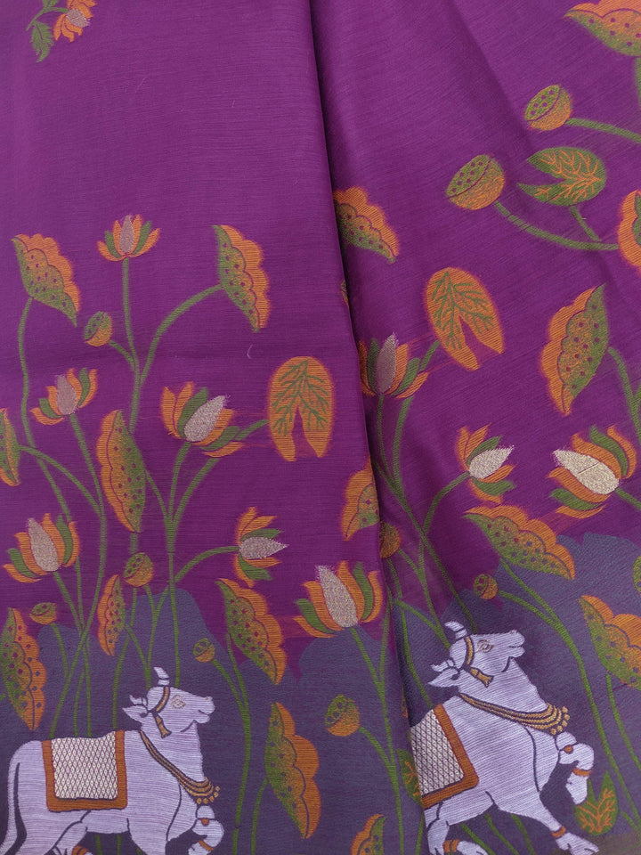 Beauty In Smile Muga Cotton Saree