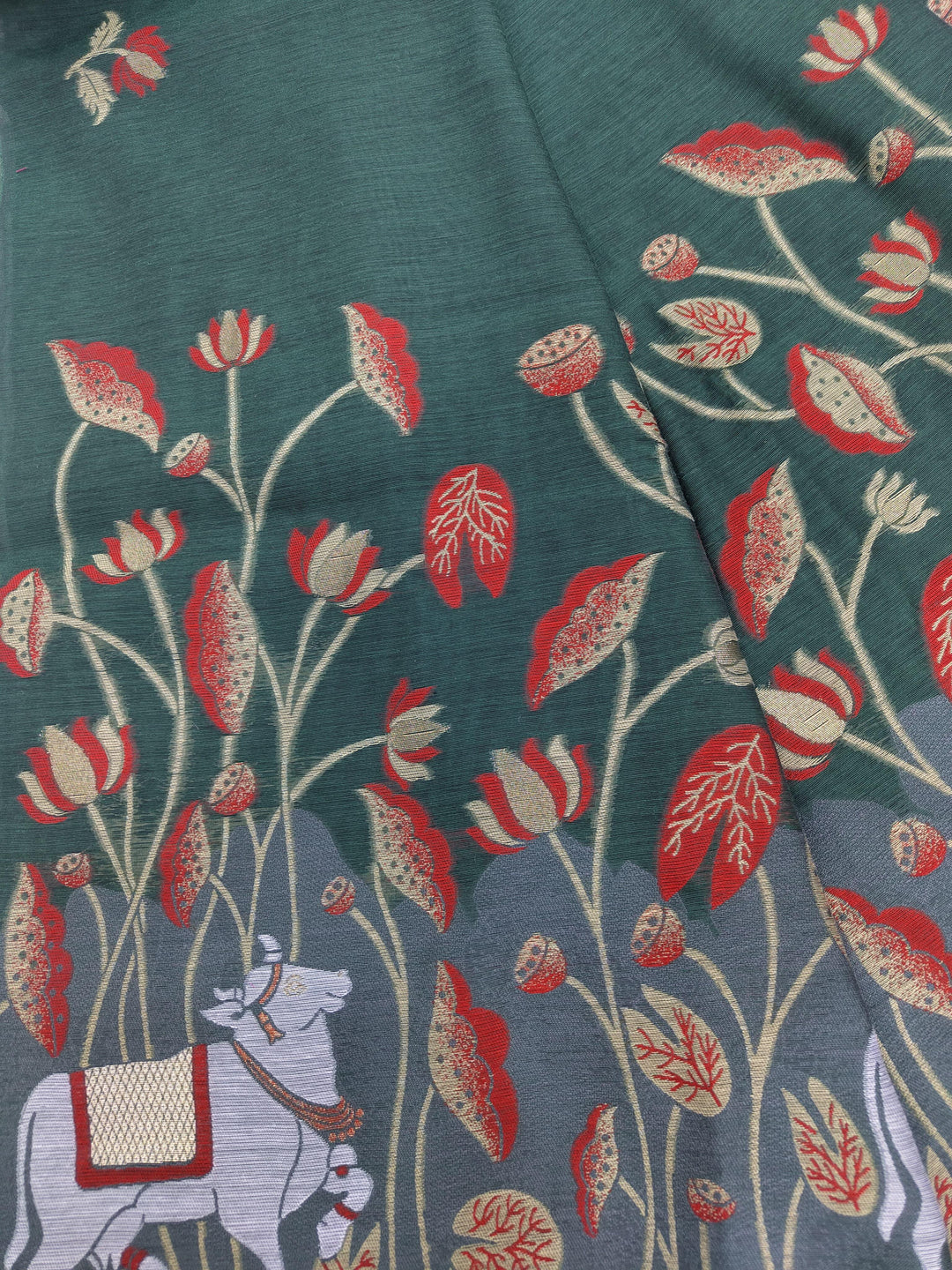 Beauty In Smile Muga Cotton Saree