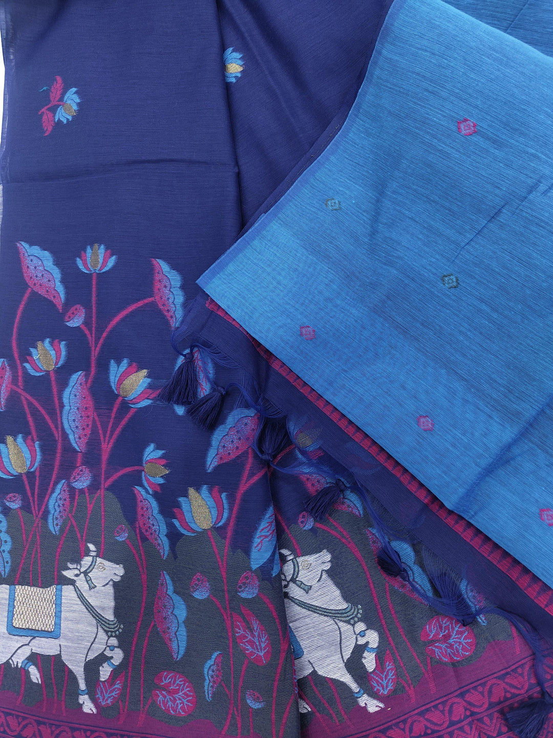 Beauty In Smile Muga Cotton Saree