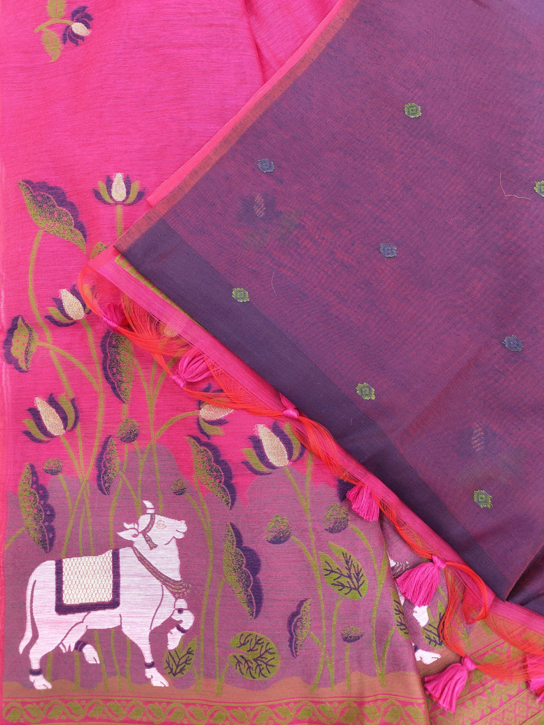 Beauty In Smile Muga Cotton Saree