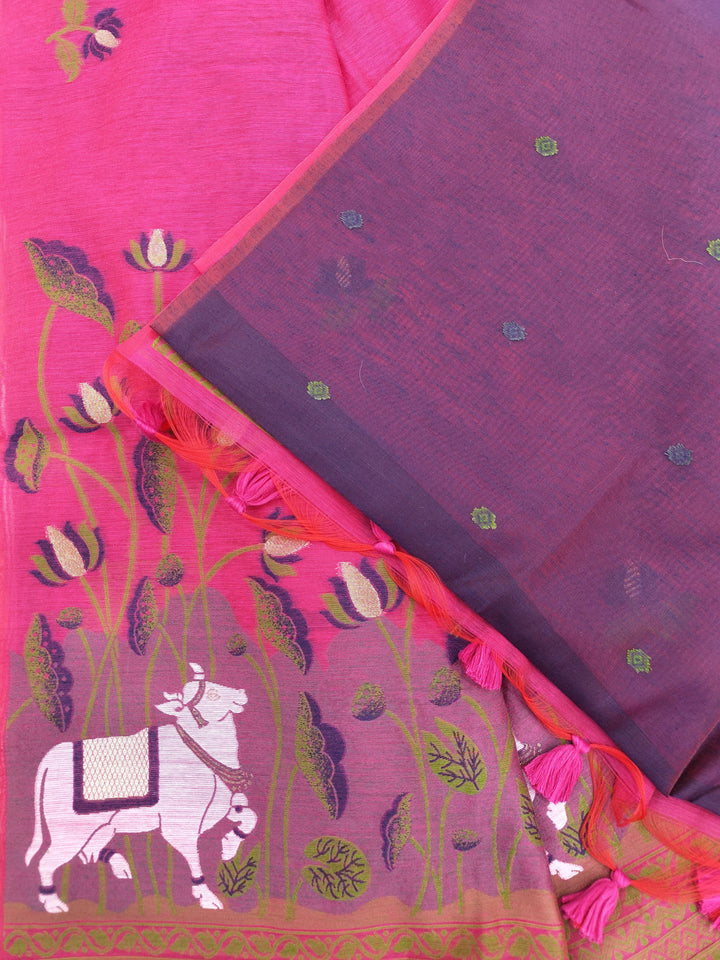 Beauty In Smile Muga Cotton Saree