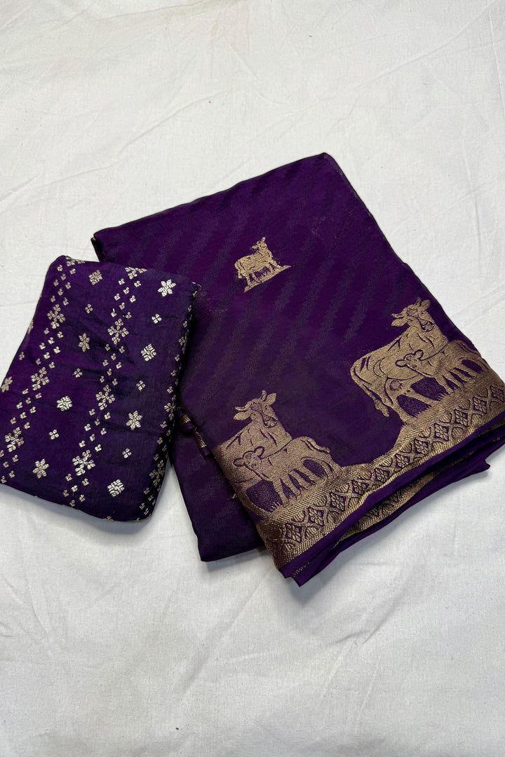 Smiles In Spring Viscose Khaddi Silk